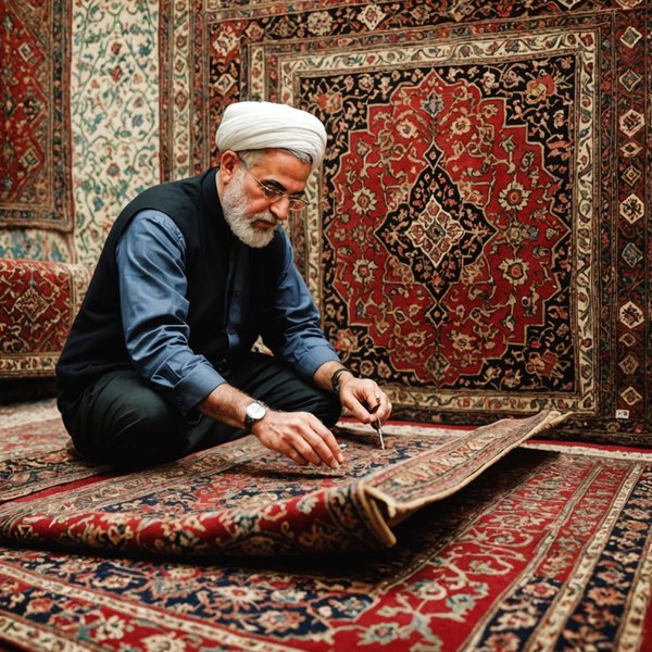 Où apprendre les techniques de fabrication de tapis persans en Iran?