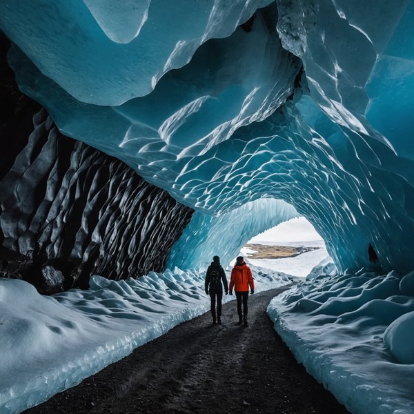 Comment organiser une visite des grottes de glace en Islande avec un budget limité?