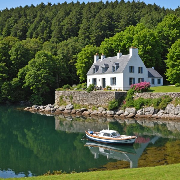 Peut-on louer une maison de vacances en Bretagne avec des cours de photographie de paysages et des excursions en bateau?
