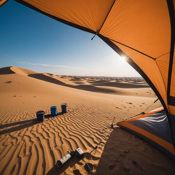 Comment choisir une tente adaptée pour un camping en région de dunes mouvantes?