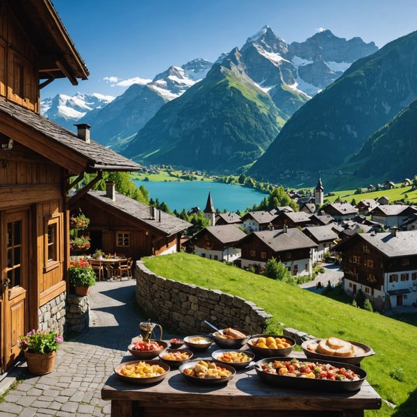 Où découvrir les traditions culinaires des villages de montagne en Suisse?